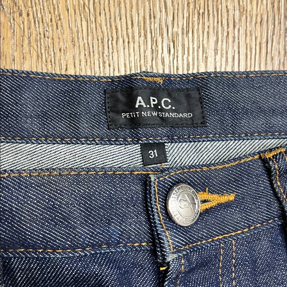 A.P.C. Petit New Standard Skinny Jeans Size 31 - Picture 8 of 9